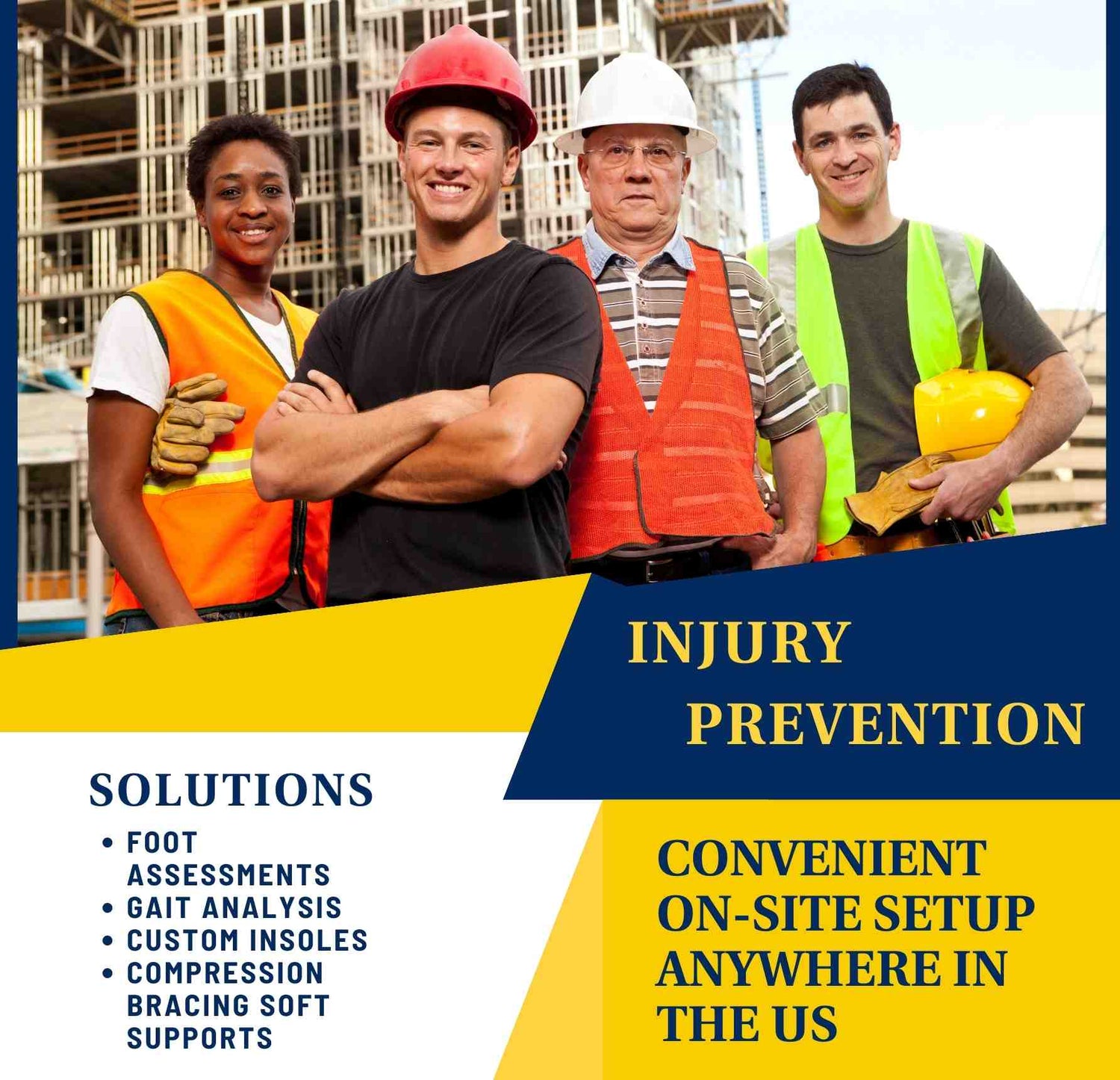 Workplace injury Prevention flyer