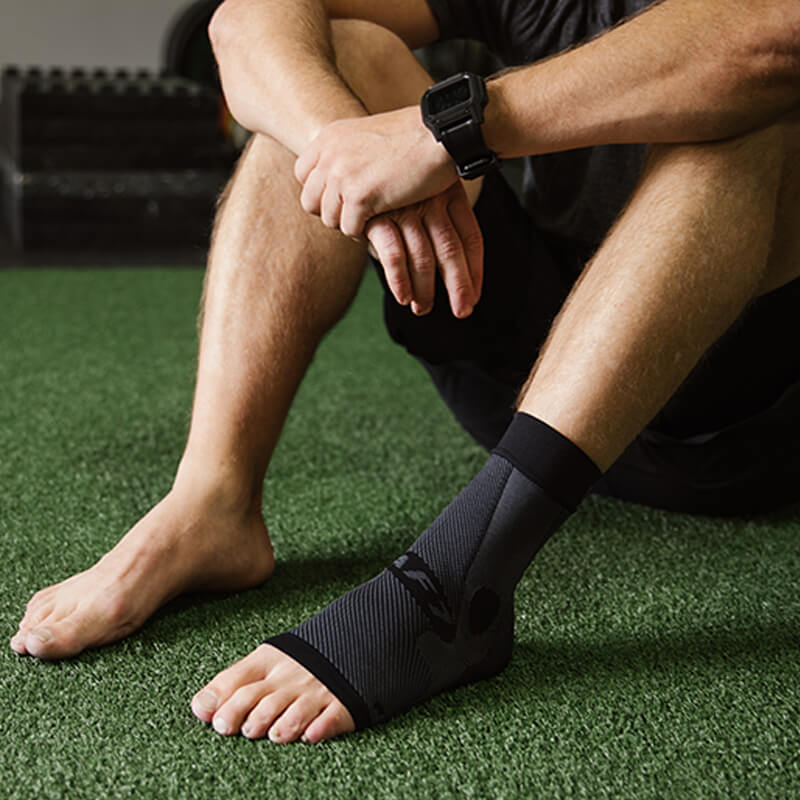 AF7 Ankle Bracing Sleeve - Soft Support  for ankle sprains, stabilization & swelling