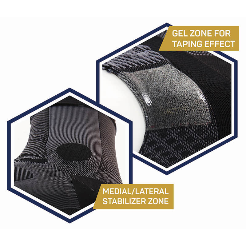 AF7 Ankle Bracing Sleeve - Soft Support  for ankle sprains, stabilization & swelling