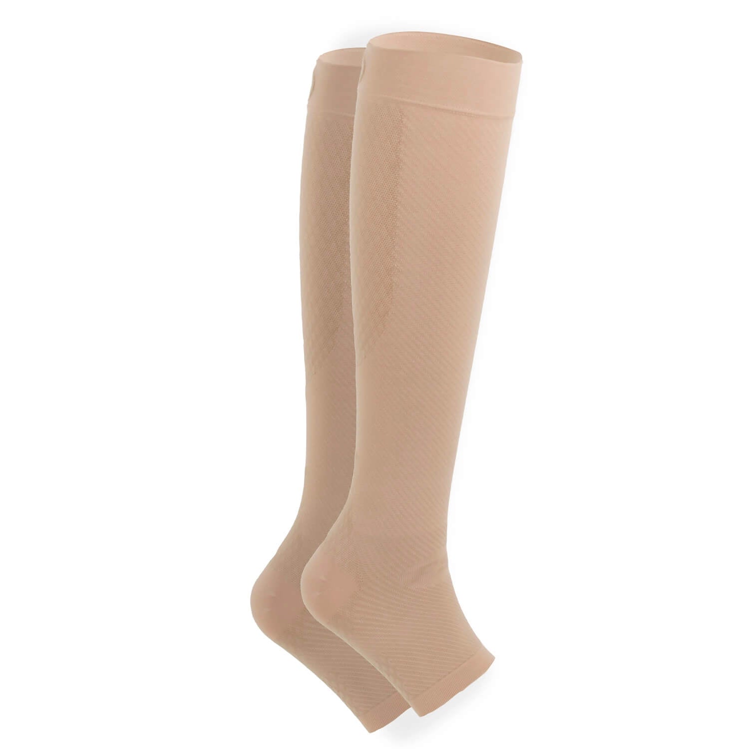 FS6+ Foot & Calf Compression Sleeves - Soft Supports for Foot & Leg Pain, Swelling & Fatigue Relief