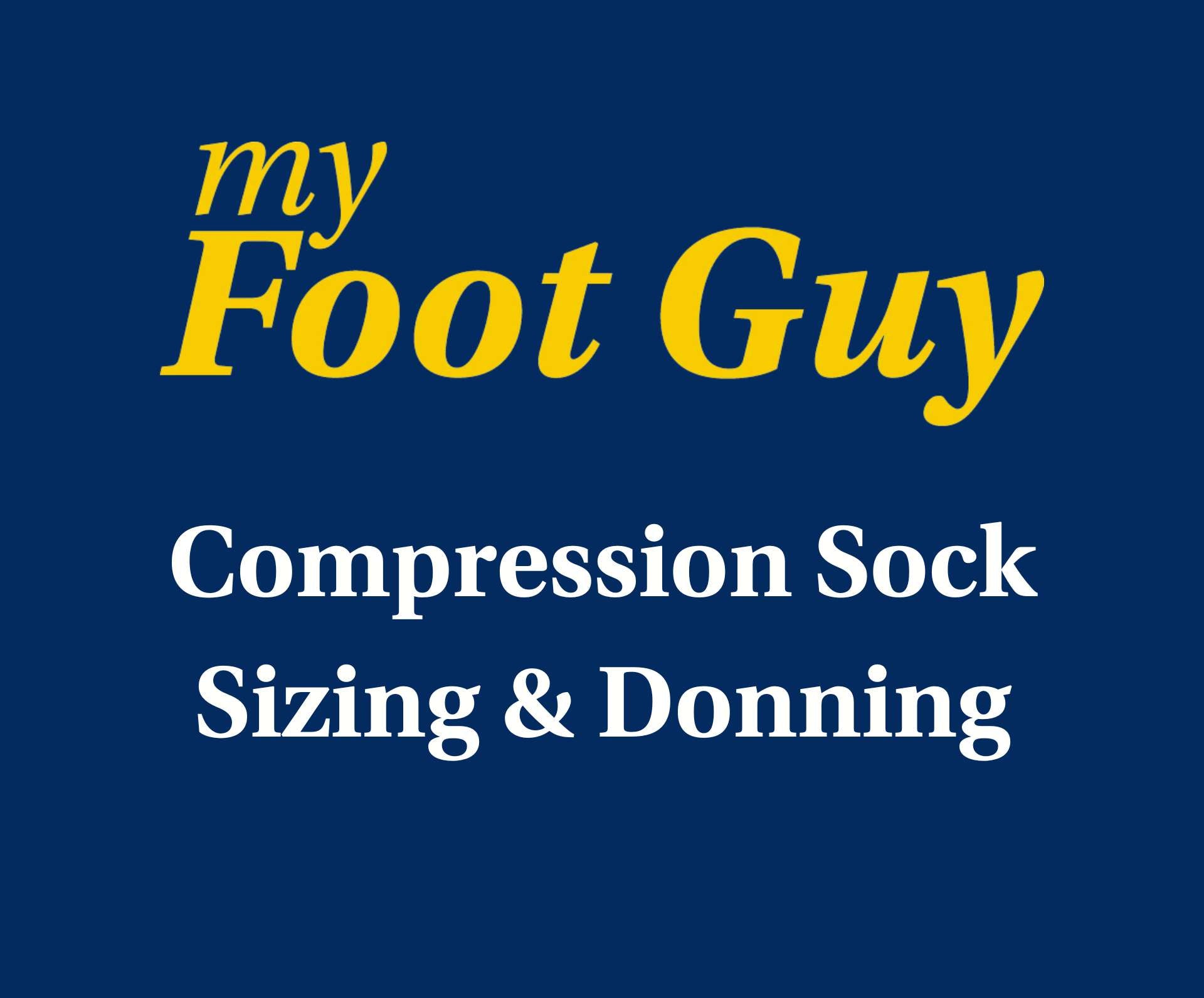 Load video: Compression sock sizing and donning