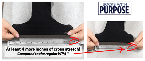 WP4+Wide Wellness Performance Sock - Low Cut